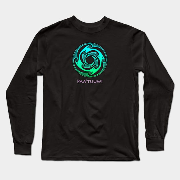 Paatuuwi Mimbres Swirls Long Sleeve T-Shirt by FTEStudio